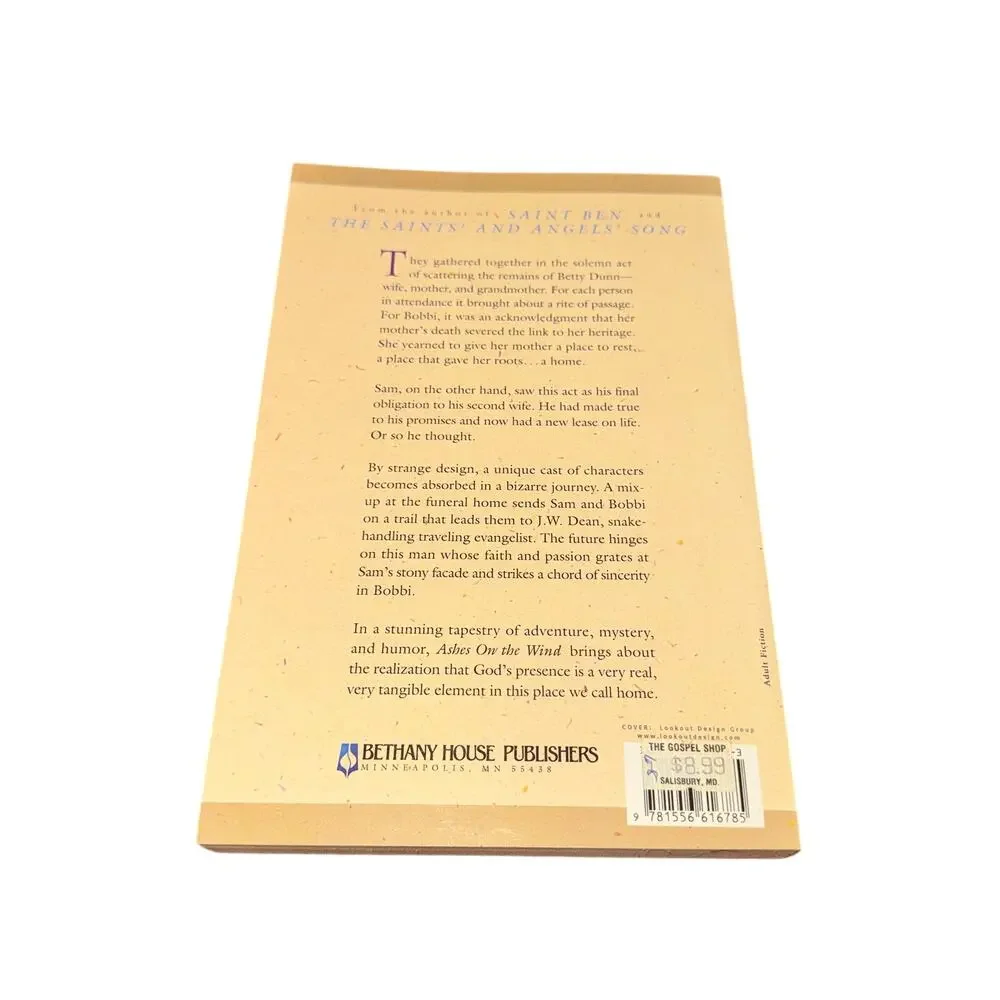 Ashes On The Wind John Fischer Paperback Adventure Mystery